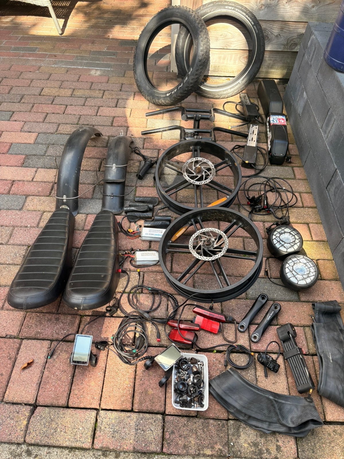 V8 Fatbike onderdelen, Ophalen, Fatbike