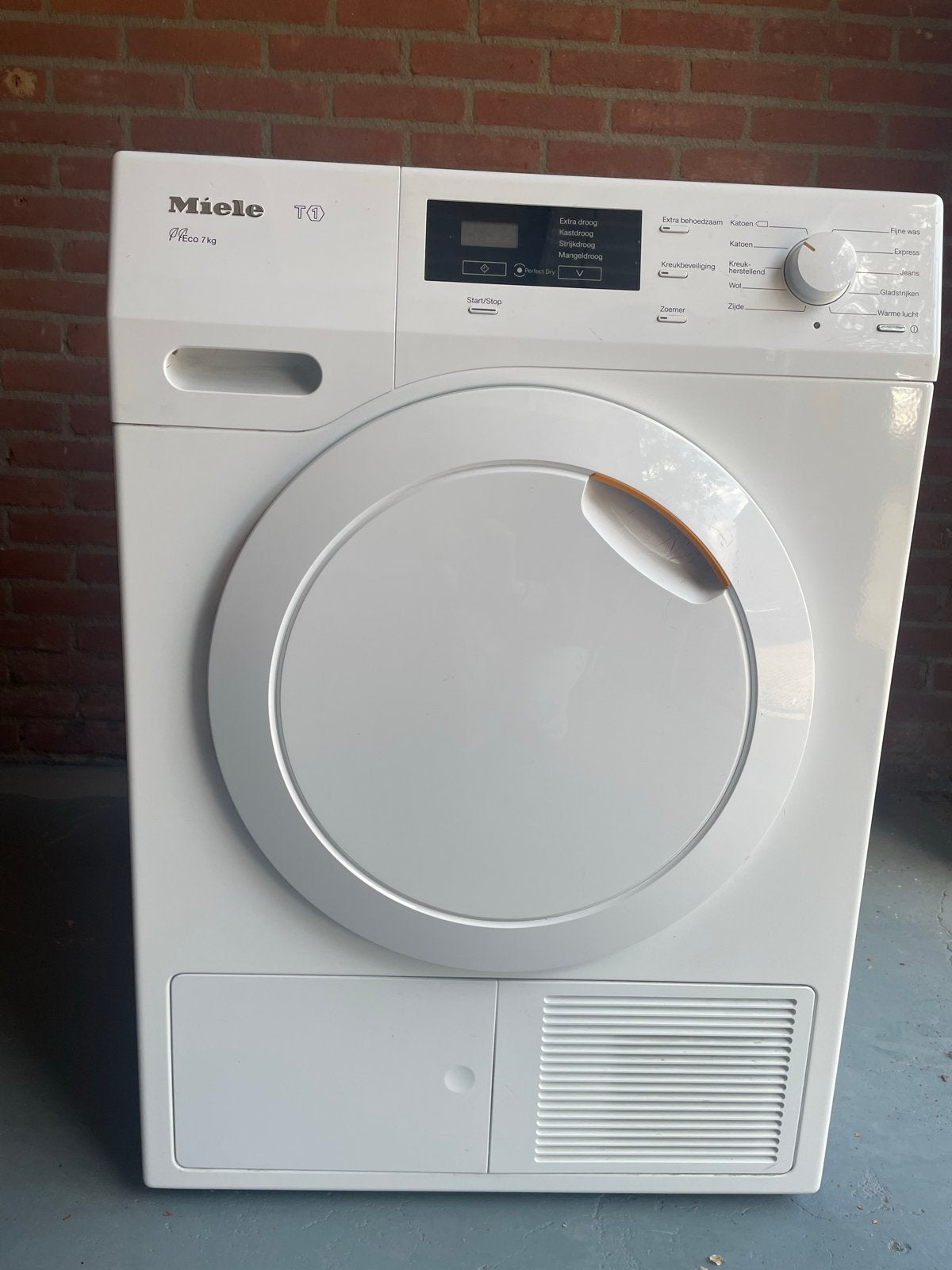 Miele TKB150 WP warmtepompdroger - Zeer goed onderhouden, Ophalen, 6 tot 8 kg, Zo goed als nieuw, 85 tot 90 cm
