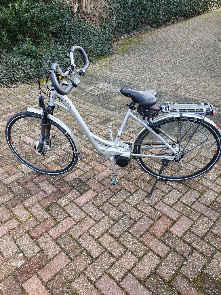 prachtige electrische fiets merk flyer, Overige merken, Ophalen of Verzenden, Zo goed als nieuw, 47 tot 51 cm
