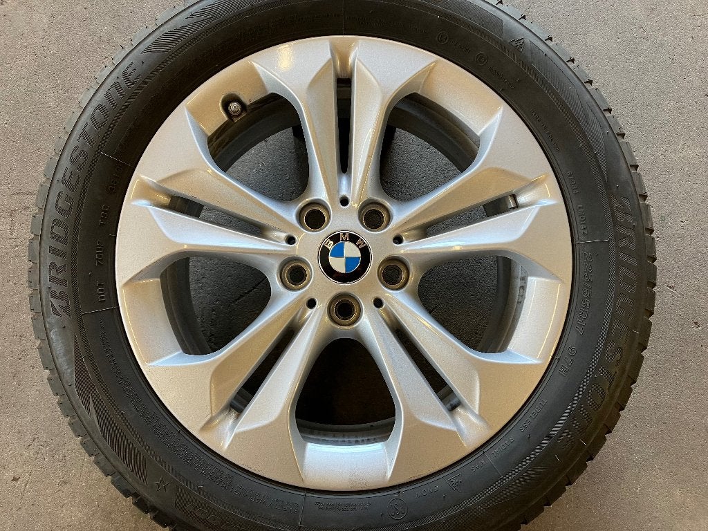 17” BMW Styling 564 velgen winterbanden  X1 F48  X2 F39, Gebruikt, Banden en Velgen, 17 inch, 225 mm
