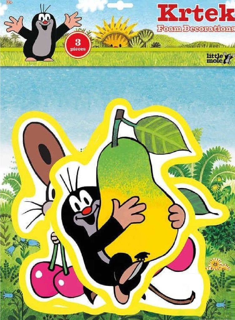 Foam stickers muurdecoratie "Het Molletje" tekenfilm serie, Kinderen en Baby's, Verwijderbaar, Nieuw, Ophalen of Verzenden, Wanddecoratie