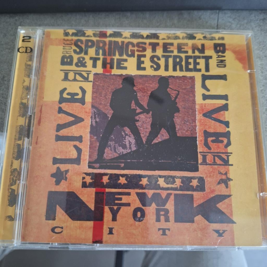 Bruce Springsteen e street band live new York city, Ophalen of Verzenden, Zo goed als nieuw, Poprock