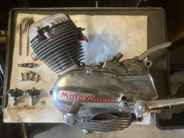 Moto Morini 4T motorblok voetversnelling, Ophalen, Gebruikt, Blok, Overige merken