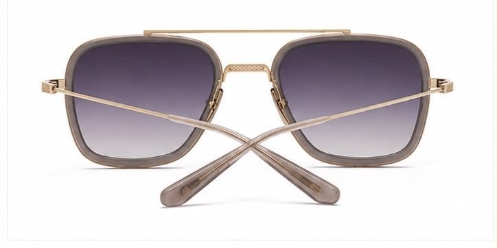 DITA zonnebril goud – luxe & unisex, Overige merken, Zonnebril, Geel, Ophalen of Verzenden