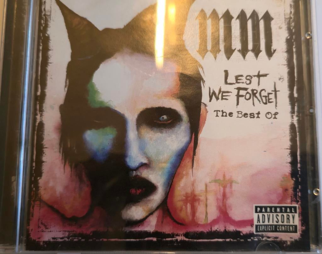 M .Manson Lest we Forget The best of, Ophalen of Verzenden