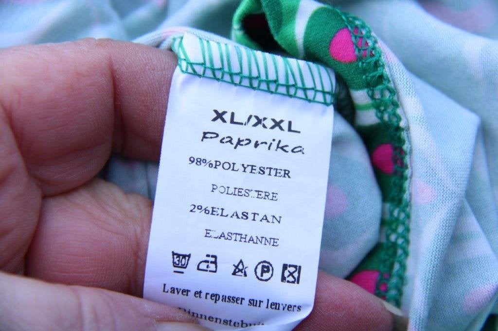 Tuniek groen/ roze Paprika mt XL/XXL Vaste prijs, Maat 46/48 (XL) of groter, Ophalen of Verzenden, Zo goed als nieuw, Paprika