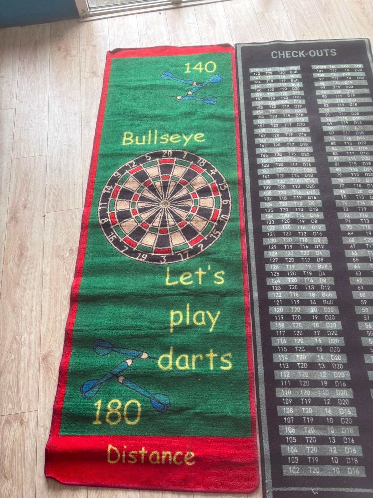 Dart spullen, Ophalen, Overige typen