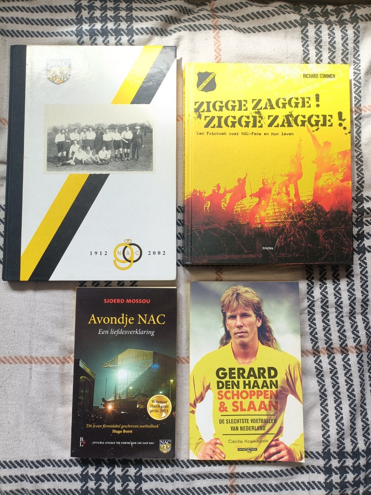 NAC Breda Boekenpakket - 4 boeken over NAC, Boeken, Ophalen of Verzenden, Zo goed als nieuw