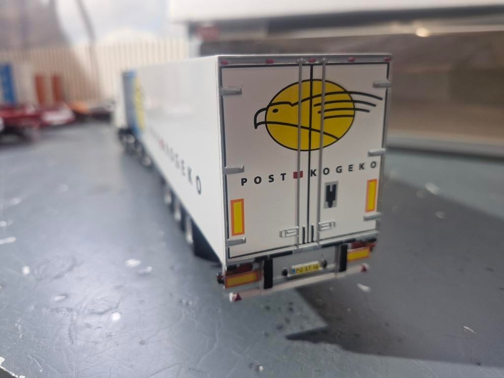 Scania topline met koeltrailer wsi post kogeco, Hobby en Vrije tijd, Ophalen of Verzenden, Nieuw, Bus of Vrachtwagen, Wsi