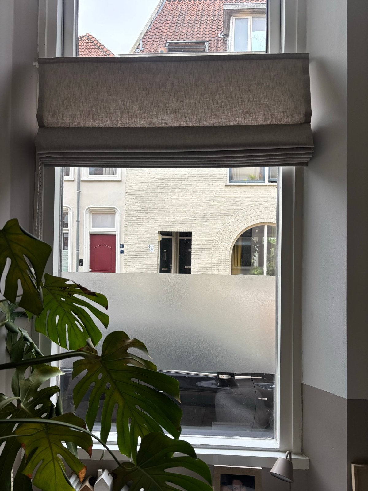 Vouwgordijn 2x veneta  120x175/176 cm, Ophalen, Inclusief montageonderdelen, Overige merken, Zo goed als nieuw