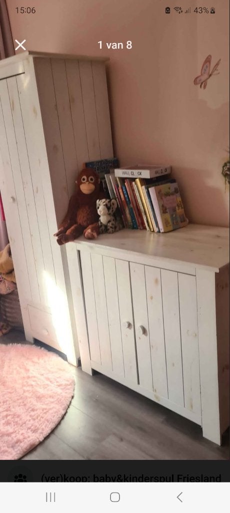 Complete babykamer *MOET WEG*, Kinderen en Baby's, Ophalen, Gebruikt, Jongetje of Meisje