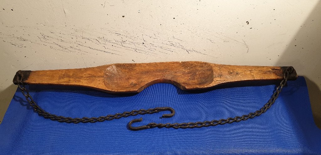 Authentiek antiek draagjuk 95 cm., Ophalen of Verzenden