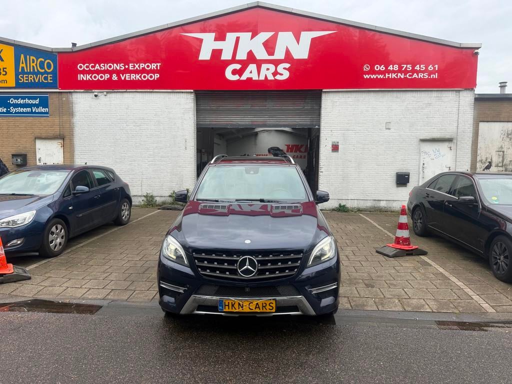 Mercedes-Benz M-klasse 350 BlueTEC BJ 2015 amg pakket pano 3, Automaat, 15 km/l, Gebruikt, Beige