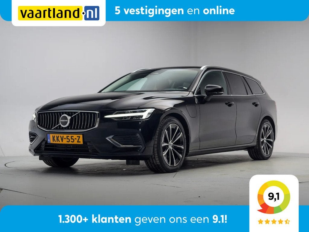 Volvo V60 2.0 T6 Plug-in hybrid AWD Core Bright [ LED Navi K, Auto's, Volvo, Bedrijf, Te koop, V60, ABS, Achteruitrijcamera, Airbags