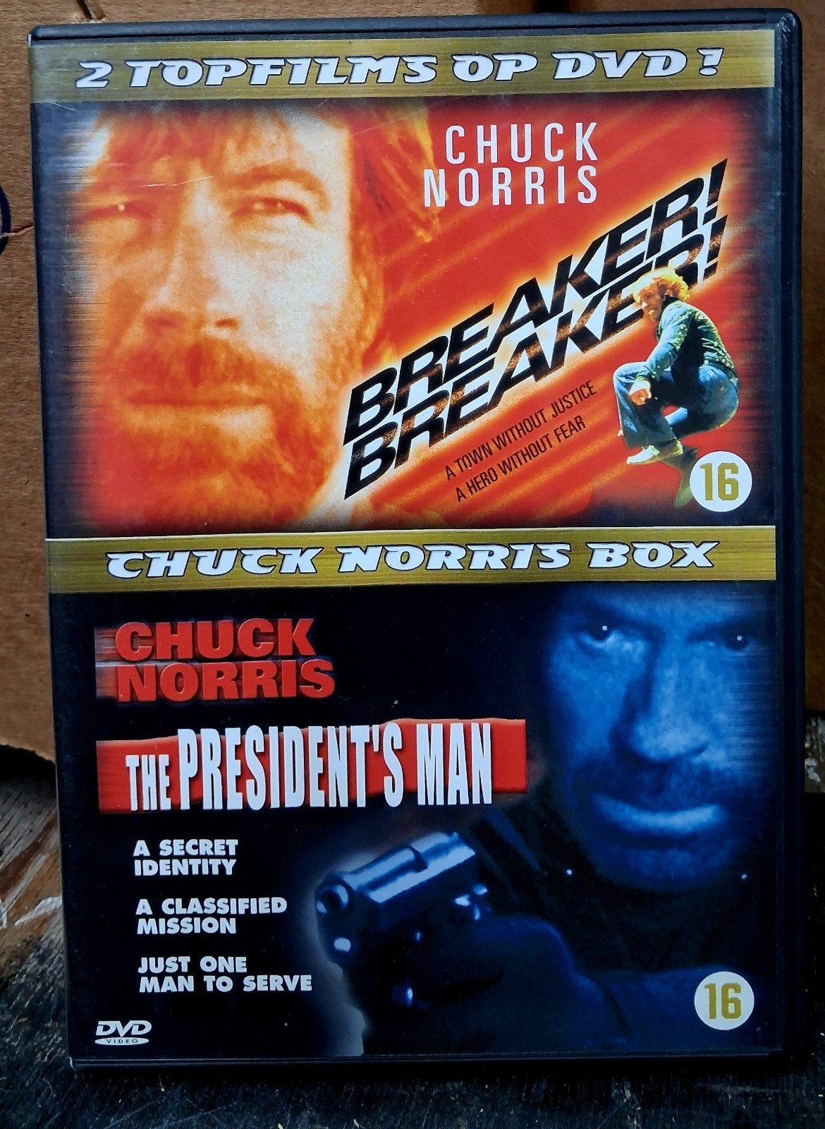 Chuck Norris Box: Breaker! Breaker! & The President's Man, Vanaf 16 jaar, Nederlands, Actie, Ophalen of Verzenden