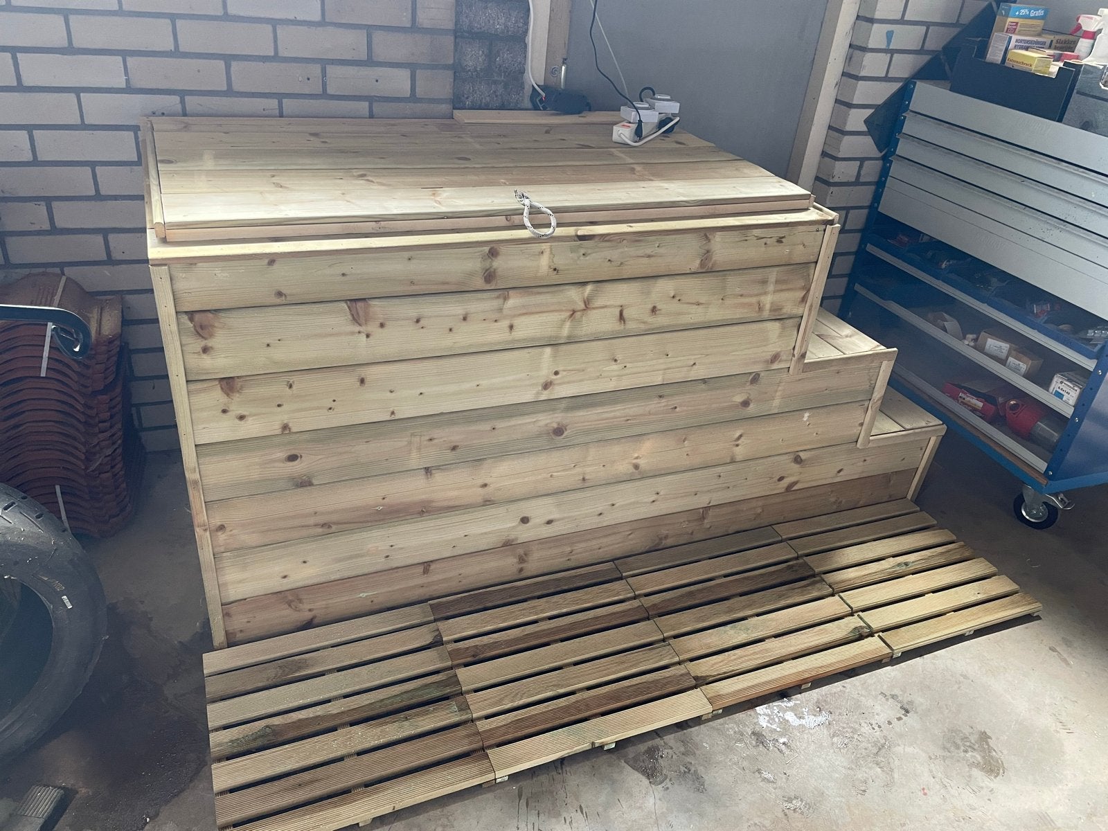 IJsbad van vriezer met automatische temperatuurregeling, Ophalen, Zo goed als nieuw, Filter, Vast