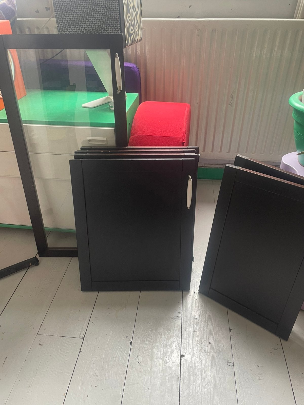Set Lundia deurtjes (mogen ook weg per stuk!), Ophalen, Zo goed als nieuw