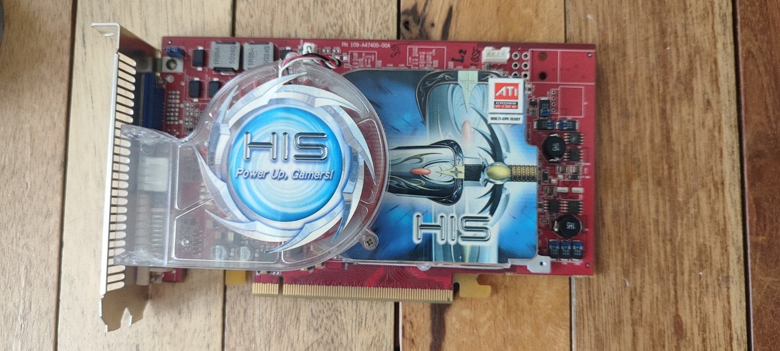 Sapphire ati radeon X800GTO 256mb grafische kaart HIS editie, Ophalen, Gebruikt, GDDR3, Overige chipsets