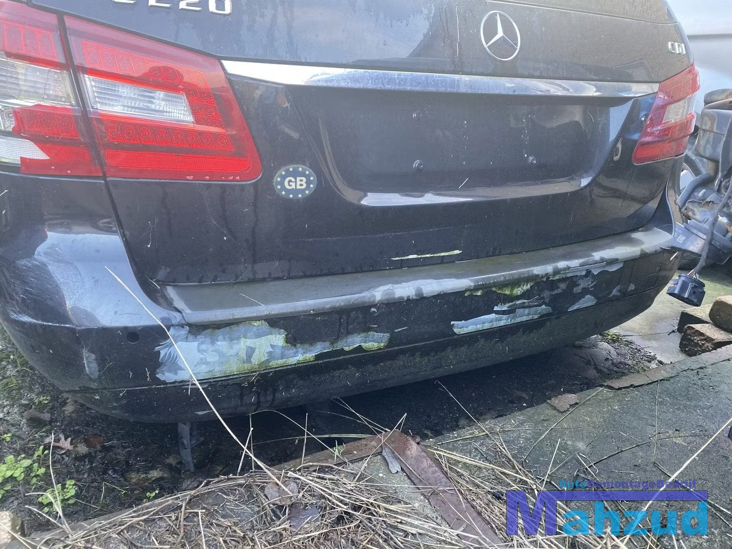 MERCEDES E-KLASSE S212 zwart 197 achterbumper PDC 2009-2016, Gebruikt, Mercedes-Benz AG, Mercedes-Benz, Ophalen of Verzenden