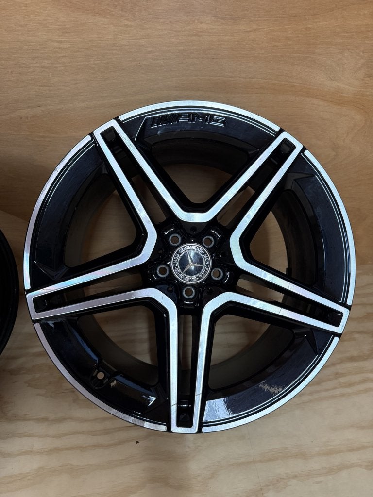 Originele Mercedes GLS GLE X167 AMG velgen a1674017400 21”, Niet ingevuld, Gebruikt, Velg(en), Niet ingevuld