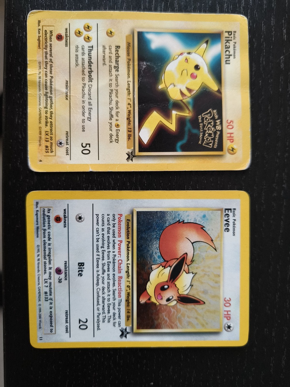 Pokémon kaarten: Pikachu en Eevee (Wizards of the Coast), Ophalen of Verzenden