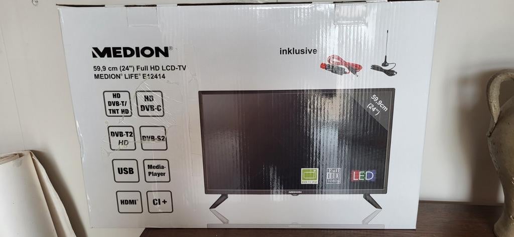Medion 59,9 cm Full HD Lcd-Tv, Overige merken, 50 Hz, Nieuw, Ophalen of Verzenden