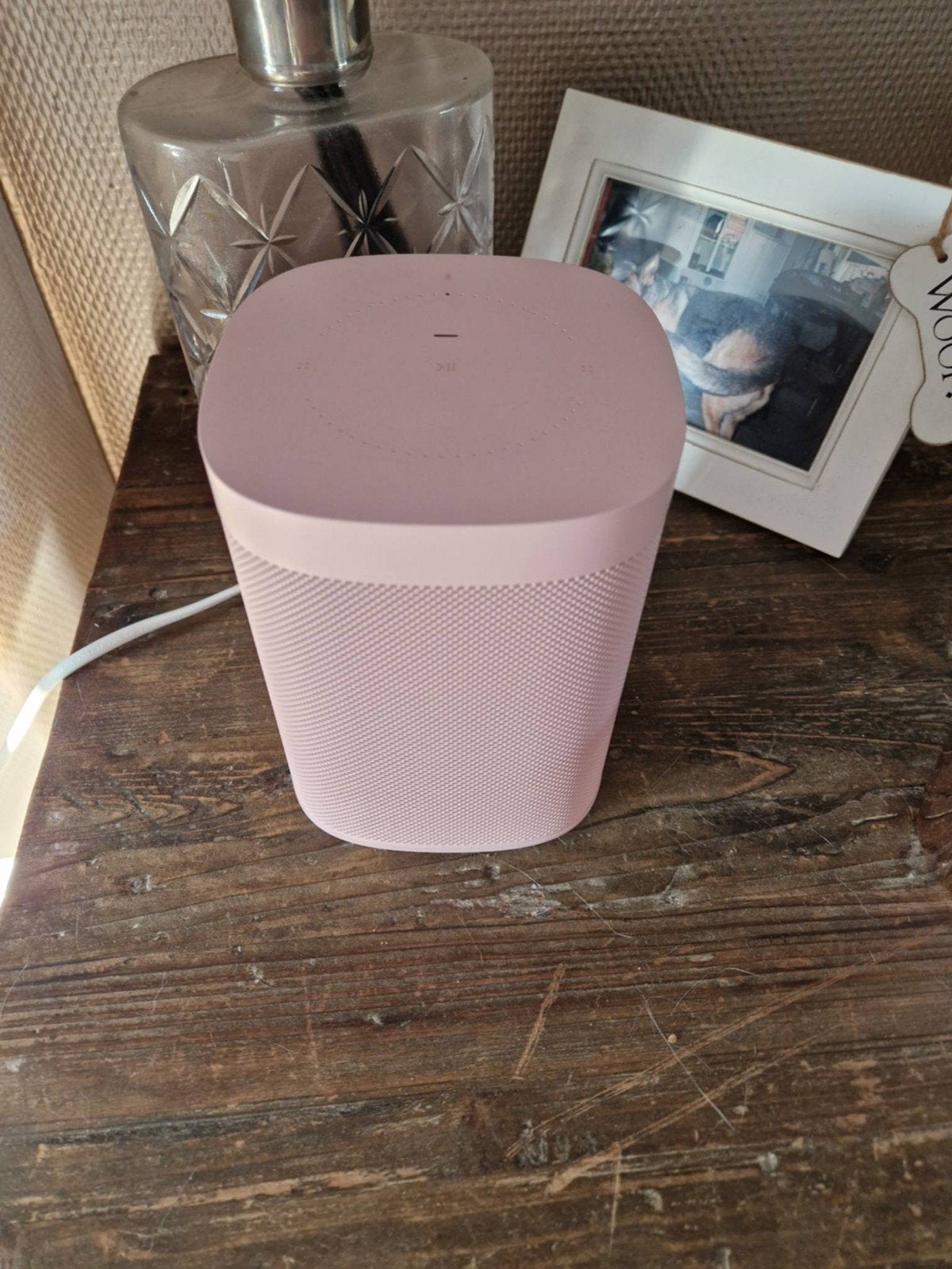 Sonos one  hay roze, Audio, Tv en Foto, Luidsprekers, Overige typen, Ophalen of Verzenden, Zo goed als nieuw, Sonos