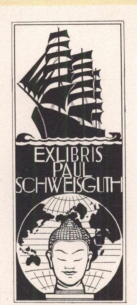 1488 Ex Libris Nederland : Jeanne Bieruma Oosting, 1930, Verzenden, Ex libris
