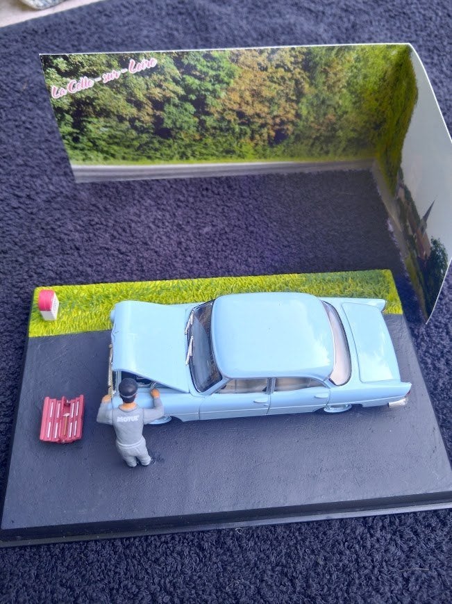 Altaya 1:43 - Modelauto - Simca Trianon, Verzenden, Zo goed als nieuw, Auto, Overige merken