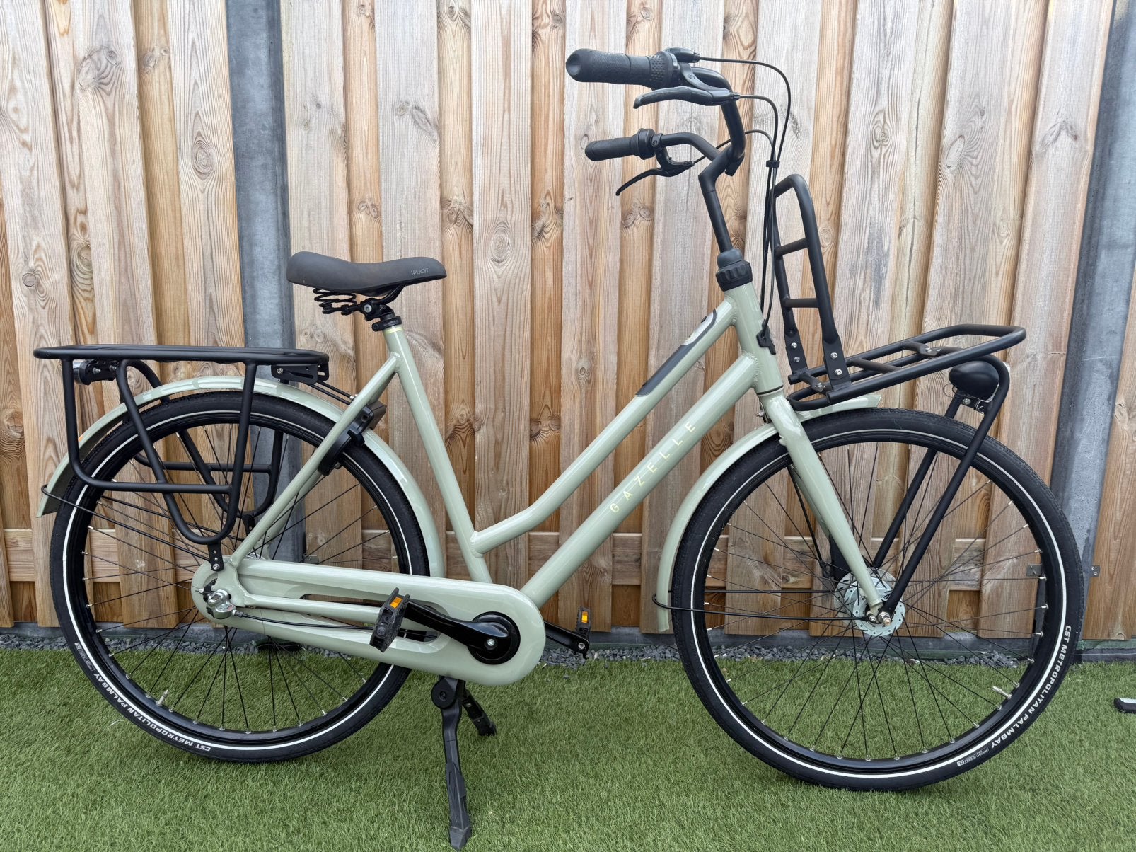 Gazelle HeavyDutyNL Transportfiets 28 inch, Ophalen, Versnellingen, 56 cm of meer, Zo goed als nieuw