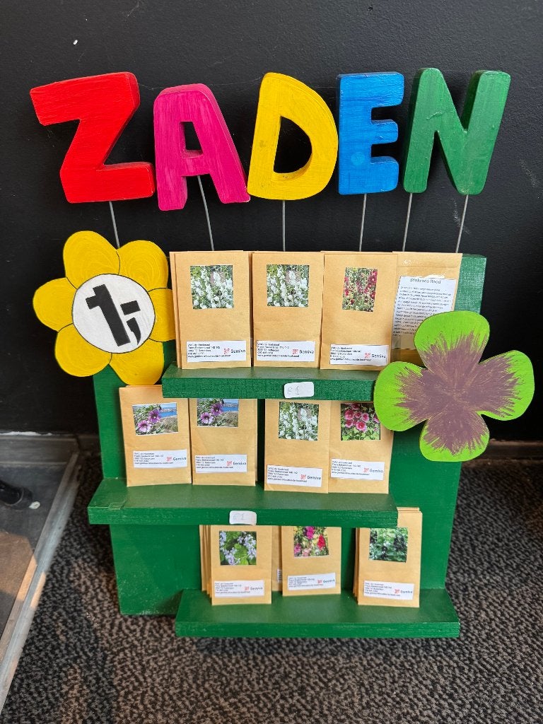 Zaden stokroos, malva en juddaspenning, Ophalen, Gehele jaar, Volle zon, Zaad