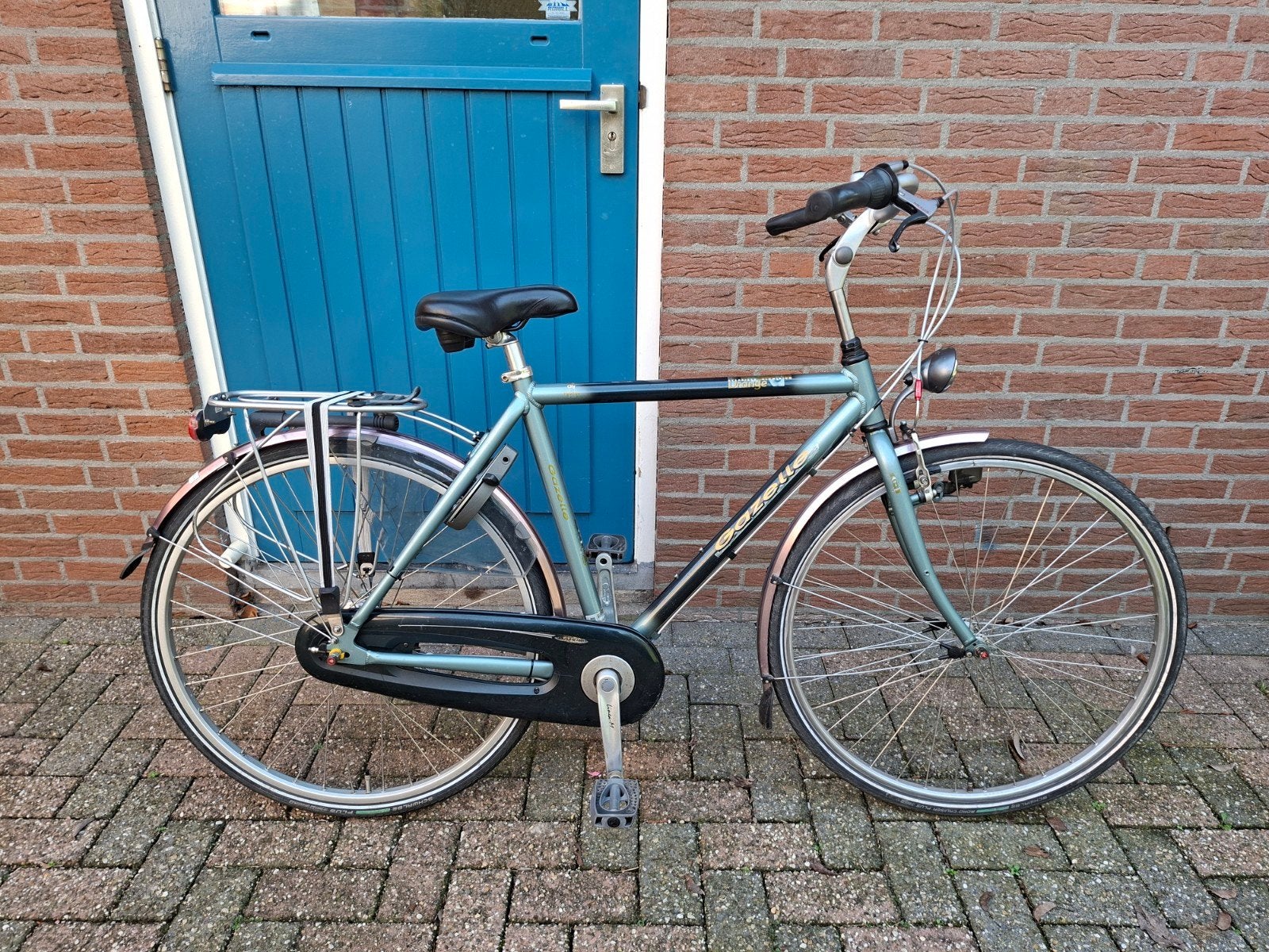 Gazelle Orange herenfiets, laag model framemaat 54, Ophalen, Gebruikt, Versnellingen, Gazelle