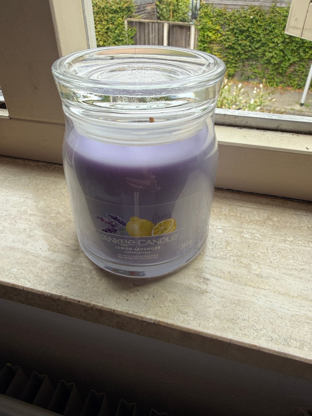 Yankee Candle Lemon Lavender Geurkaars, Ophalen, Overige merken, Paars, Kaars