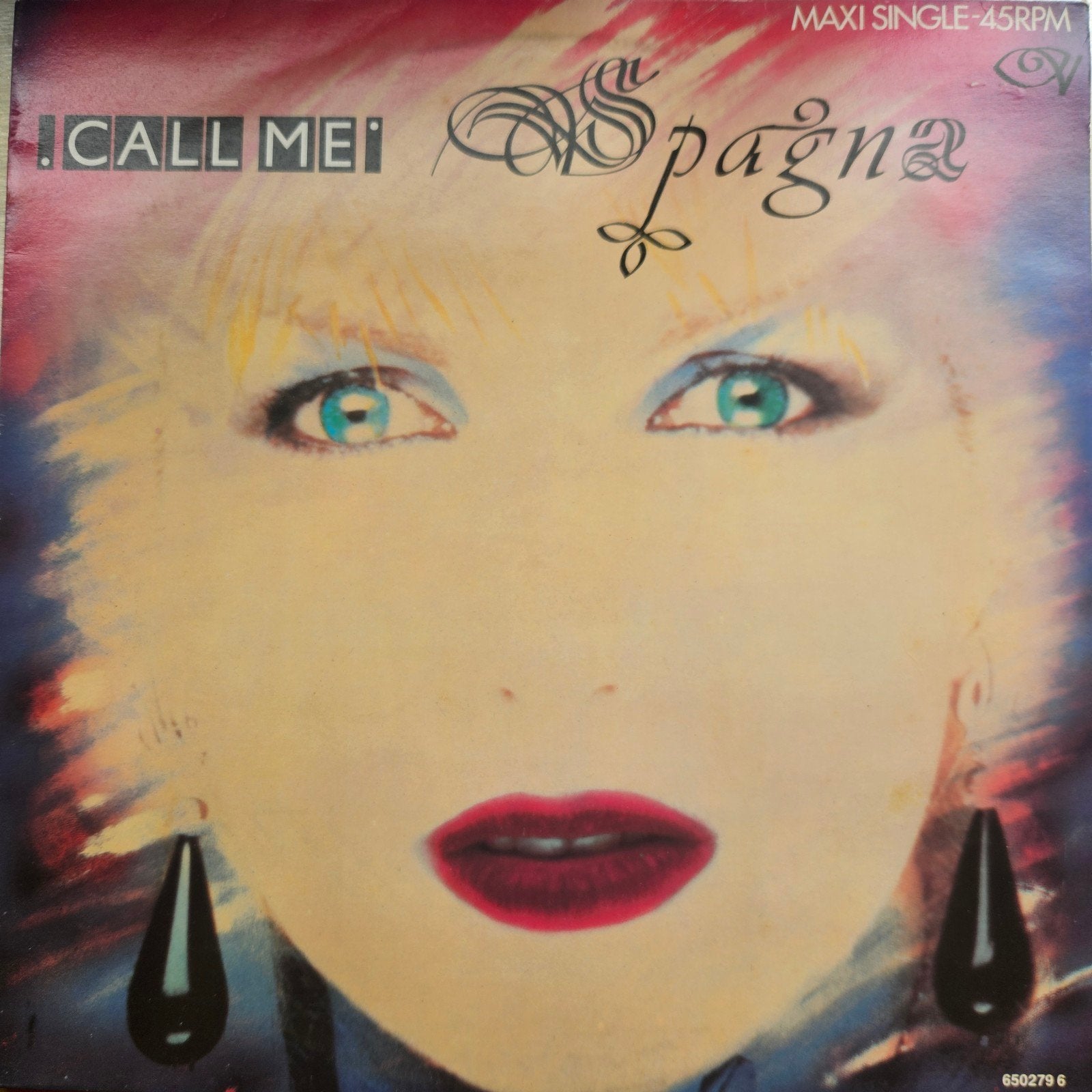 Spagna - Call Me 12inch Maxisingle Italo Disco Vinyl, Ophalen of Verzenden, 12 inch, Maxi-single