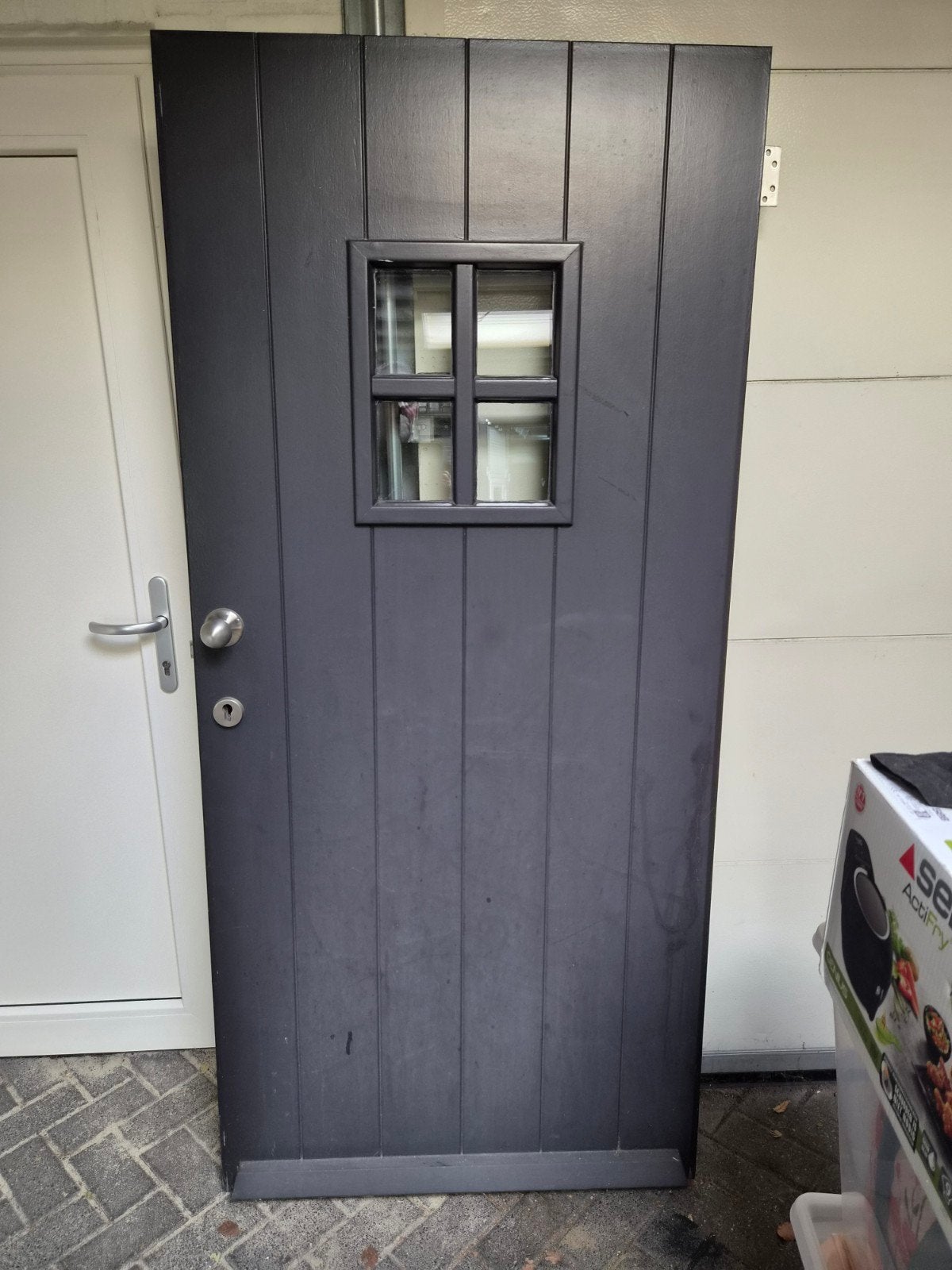 Voordeur, Ophalen, Gebruikt, Buitendeur, 200 tot 215 cm