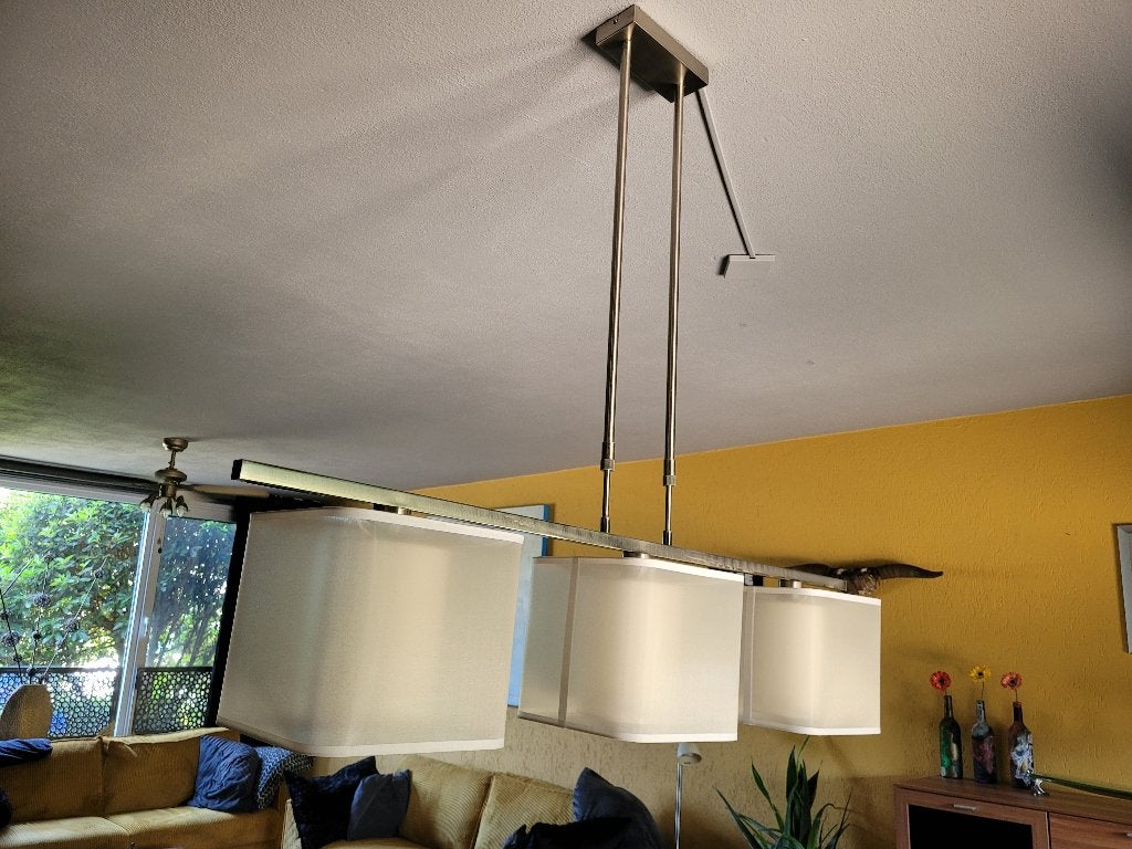 hanglamp, Ophalen, Gebruikt, Kunststof, Modern