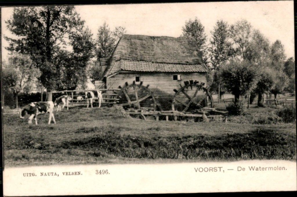 Voorst KVR06 1332 De Watermolen, Ophalen of Verzenden, Voor 1920, Gelopen, Gelderland