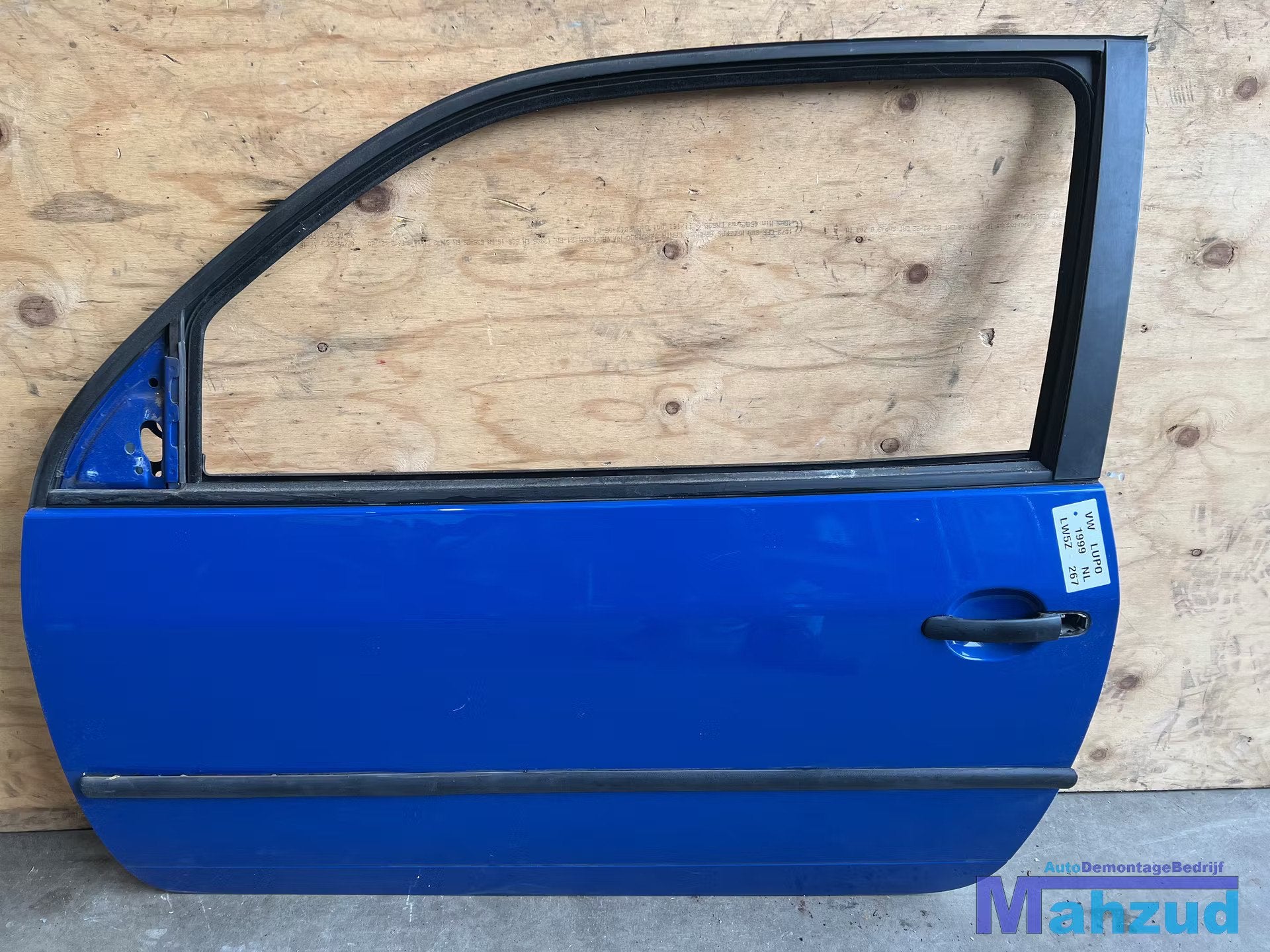 VW LUPO Blauw LW5Z Links linker deur portier 1998-2005, Auto-onderdelen, Gebruikt, Volkswagen AG, Berliner Ring 2
38440  Wolfsburg, DE
