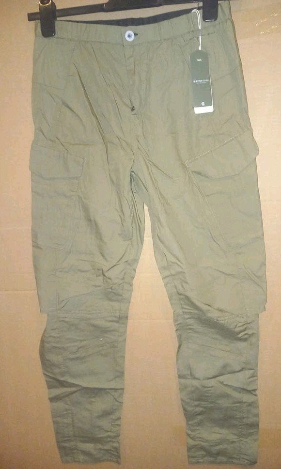Erg mooie army green G STAR dames zomer broekje maat 25 - xs, Nieuw, Ophalen of Verzenden, Maat 34 (XS) of kleiner, Lang