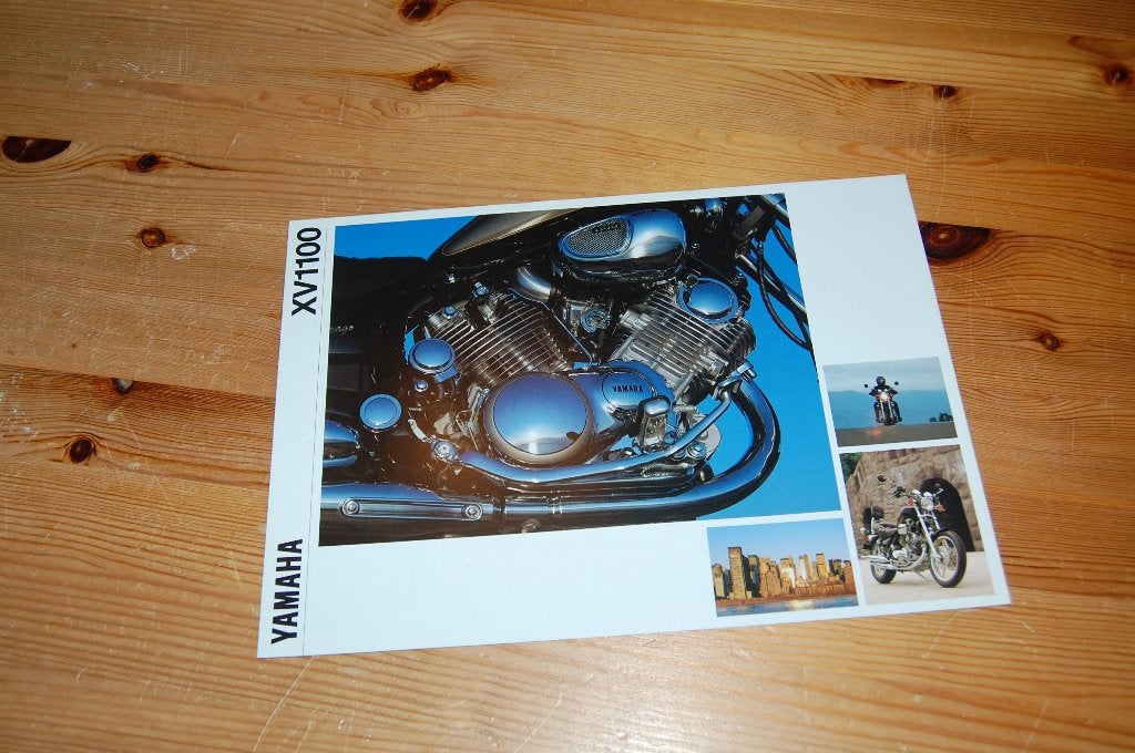 Yamaha XV1100 folder uitgave 1992, Motoren, Ophalen of Verzenden, Yamaha