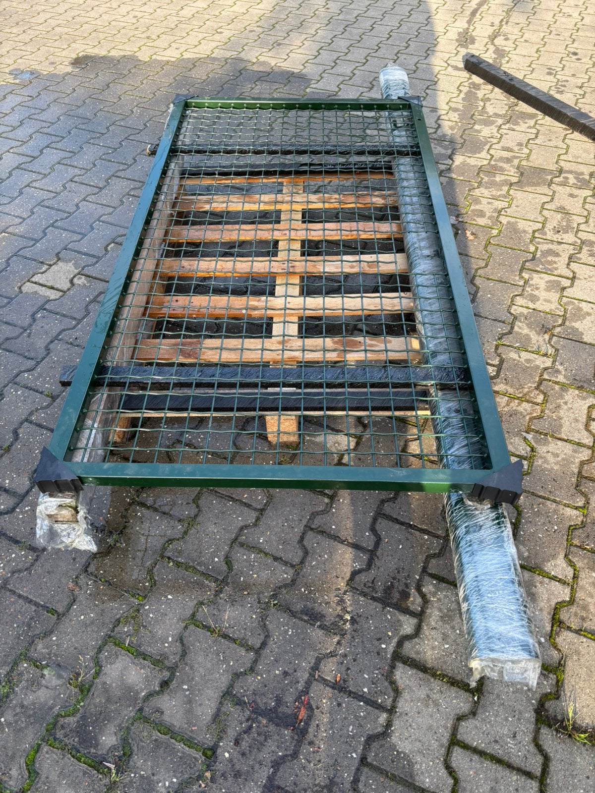 Enkele Tuinpoort 100 x 180 centimeter Groen!, Ophalen, S, 100 tot 150 cm, Zo goed als nieuw