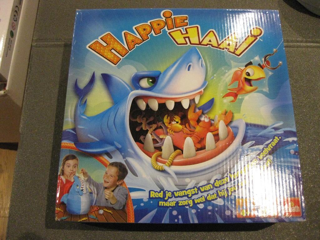 Happie haai, Hobby en Vrije tijd, Gezelschapsspellen | Bordspellen, Drie of vier spelers, Ophalen, Zo goed als nieuw, Goliath