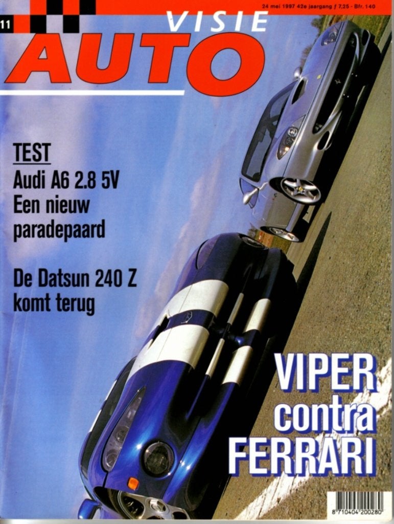 Autovisie test Audi A6 2.8 5V Mei 1997, Ophalen of Verzenden, Gelezen, Audi