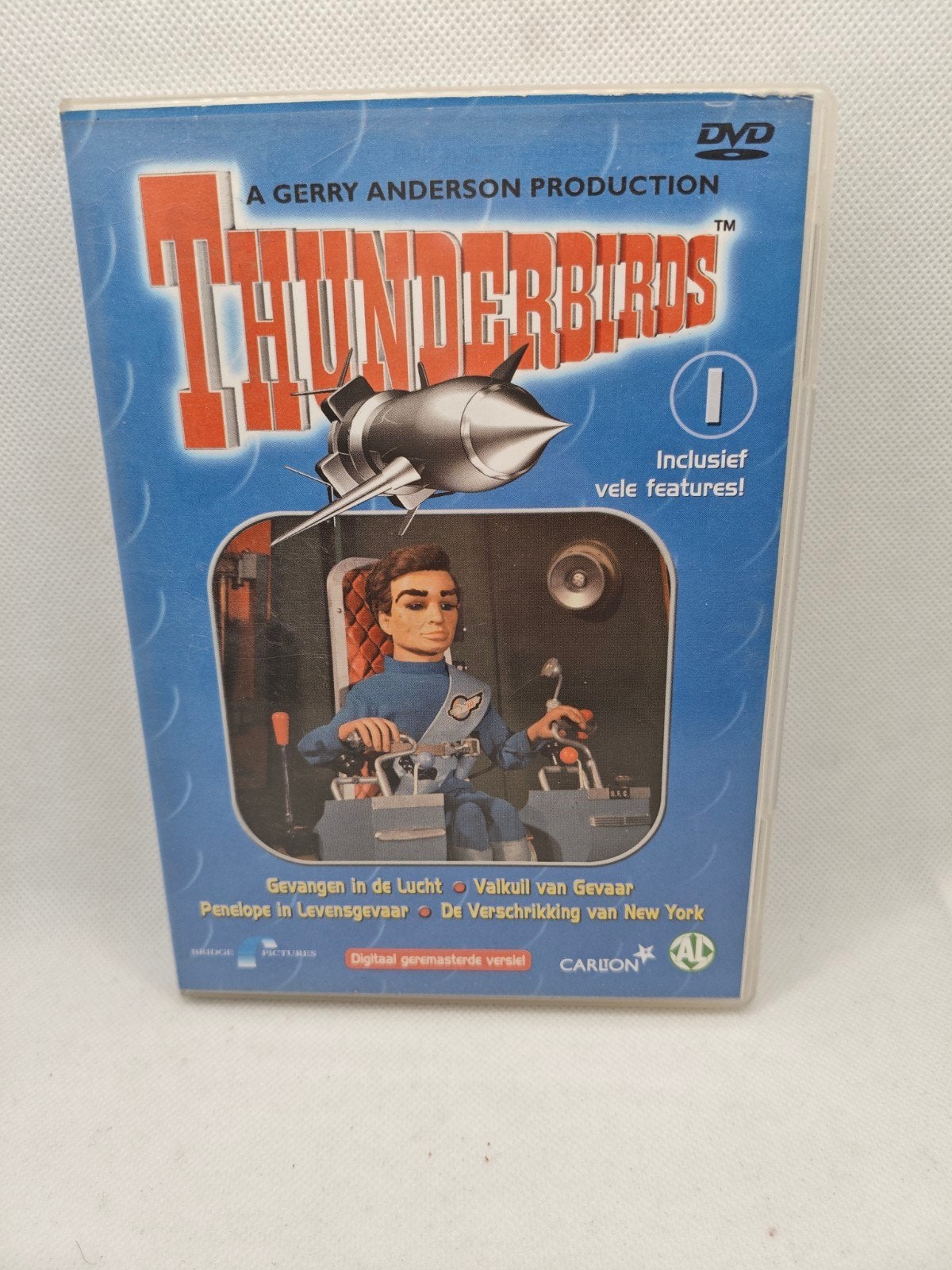 Thunderbirds gevangen in de lucht dvd, Cd's en Dvd's, Dvd's | Tv en Series, Alle leeftijden, Ophalen of Verzenden, Zo goed als nieuw