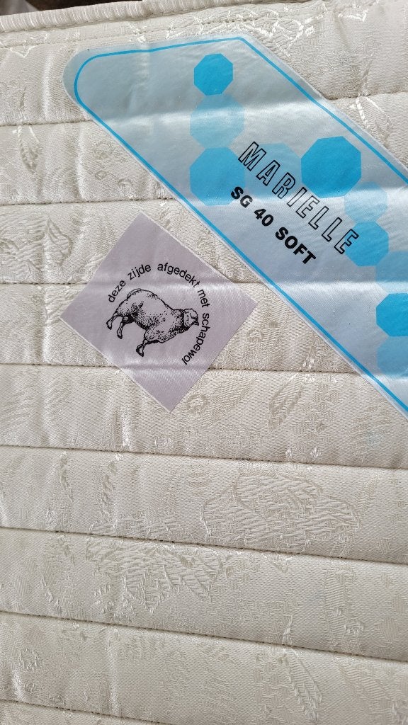 GRATIS; Matras 120x190 incl opklapbed, Ophalen, Nieuw, 190 cm of minder, Twijfelaar