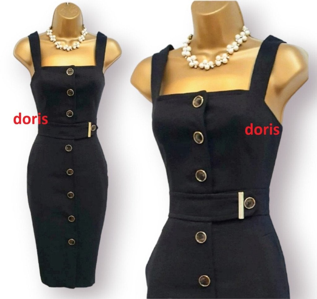jurk Karen Millen maat 8/36 zwart, Kleding | Dames, Jurken, Karen Millen, Zwart, Ophalen of Verzenden, Zo goed als nieuw