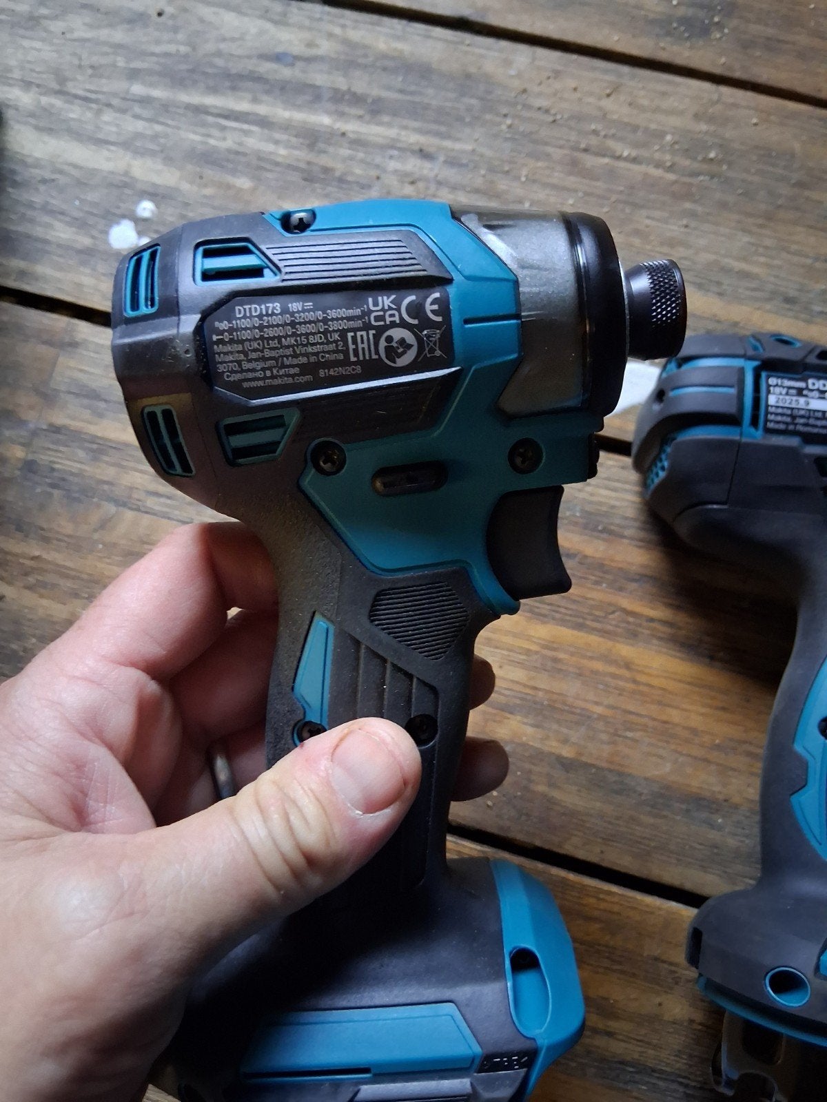 Makita DTD173 18V slagschroevendraaier, Ophalen of Verzenden, Gebruikt