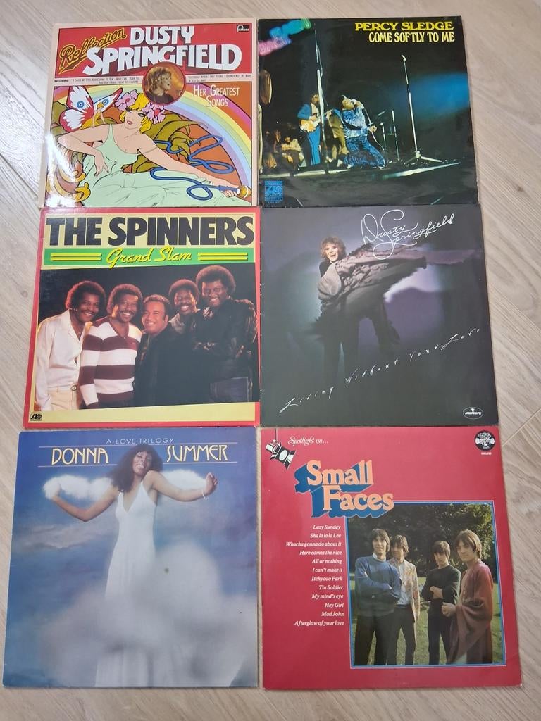 Diverse LP's: Dusty Springfield, Percy.The Spinners,, Ophalen of Verzenden, 1970 - 1979, Gebruikt, 12 inch
