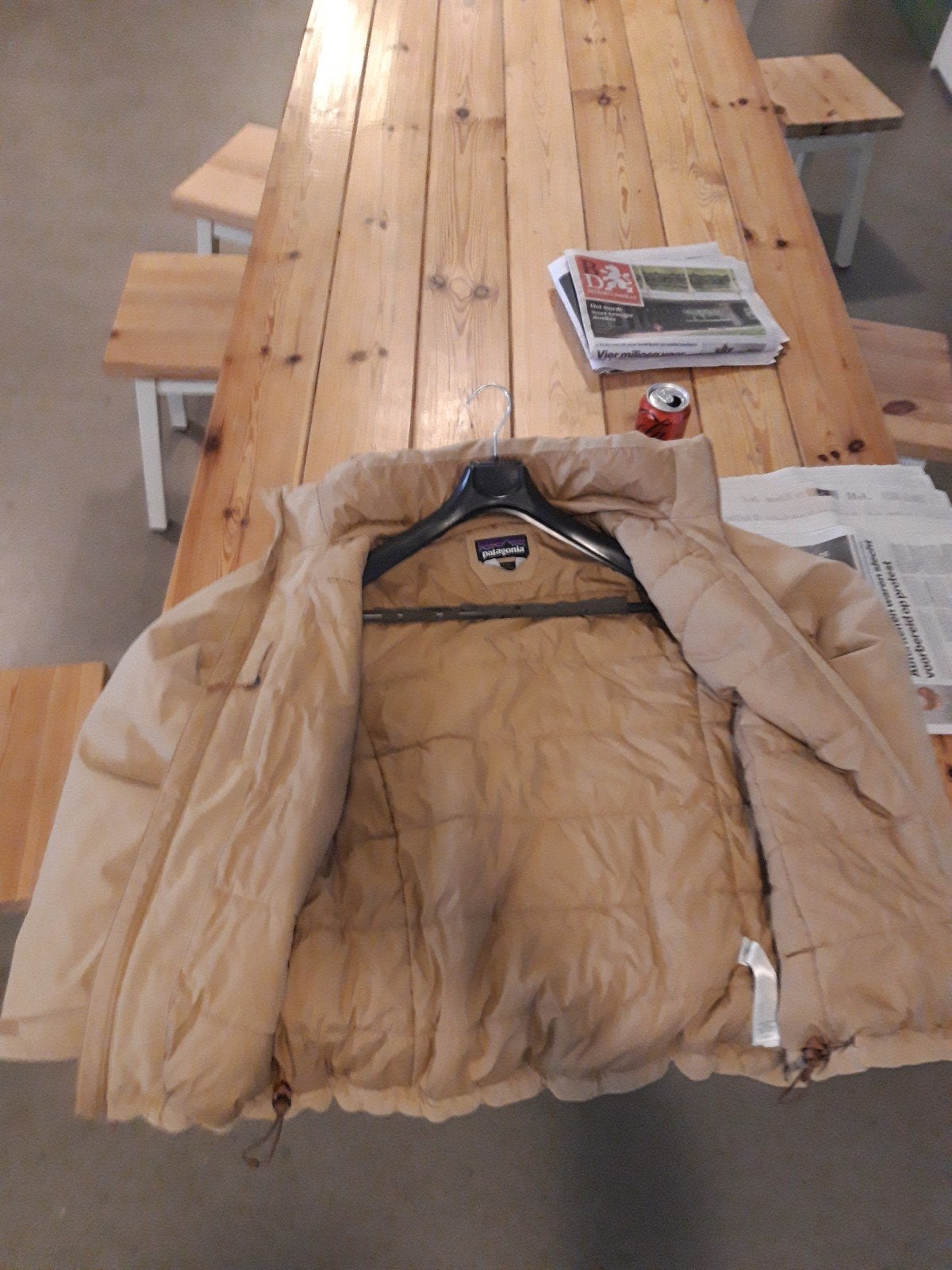 Patagonia jas - Beige - Maat M, Maat 38/40 (M), Beige, Patagonia, Ophalen of Verzenden