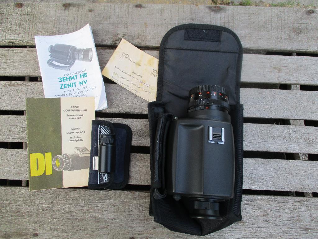 Zenit NV-100 nachtkijker restlichtversterker gen1 met IR, Minder dan 8x, Ophalen of Verzenden, Zo goed als nieuw, Overige typen